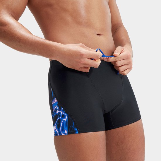 Speedo aquashort digital Vcut zwart XL