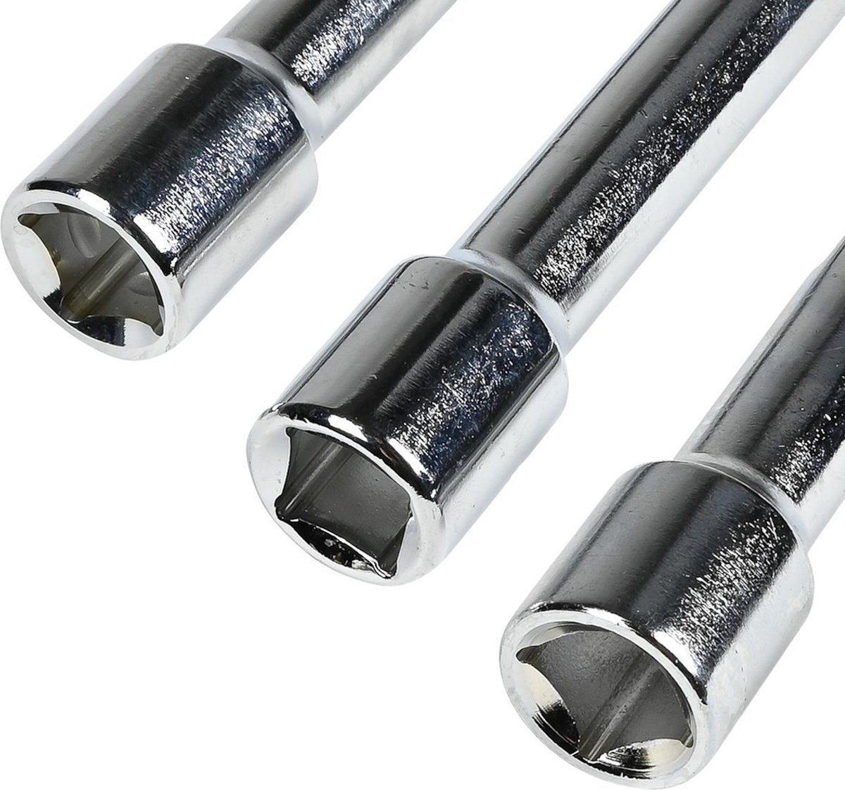 Socket Ratelsleutel Verlengstuk 1/4 3/8 50/75/100/125/150/250mm drijfstang Dopsleutel Extender Lange Bar en