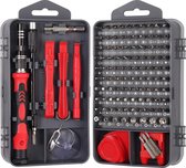 Schroevendraaierset, fijnmechanica, 121-in-1 mini-fijnmechanicaset, precisie-elektronica-reparatieset, versleepbare torx-bit voor iPhone X, 8.7 laptop, tablet, horlogemaker, modelbouw, klok, camerabril