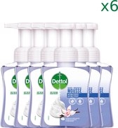 Dettol - Handzeep - Zachte Mousse - Antibacterieel - Orchidee & Vanille - 6 x 250 ml