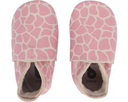 Bobux Soft Soles slofjes voor baby's - milk giraffe