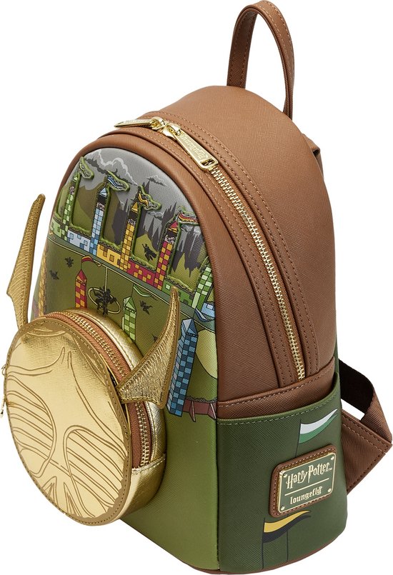 Loungefly: Harry Potter - Golden Snitch Mini Backpack