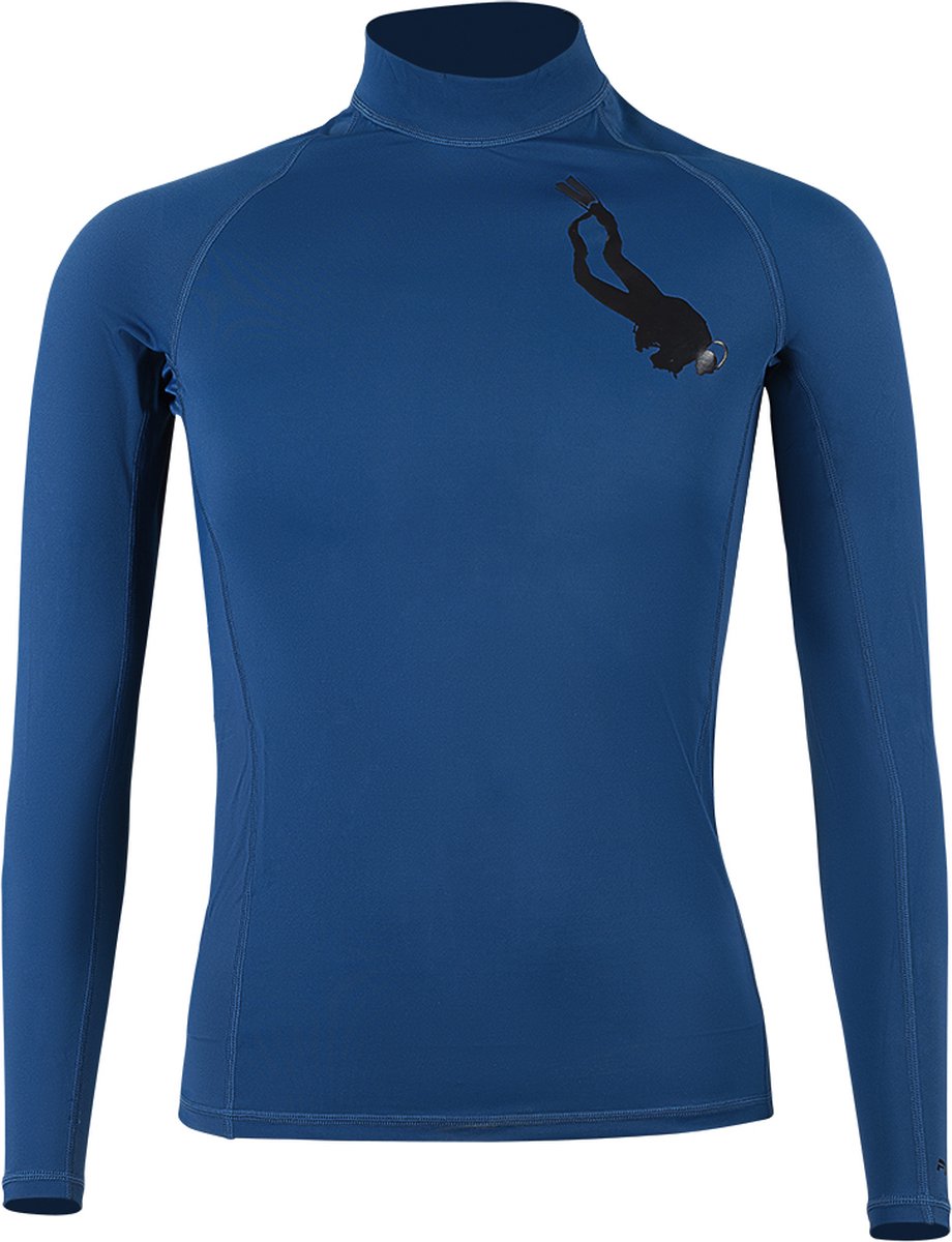 Procean UV-werend lycra longsleeve | Heren | Diver | blauw| Maat S