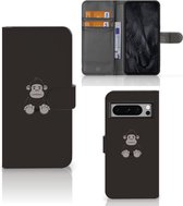 Telefoonhoesje Google Pixel 8 Pro Wallet Book Case Verjaardagscadeau Gorilla