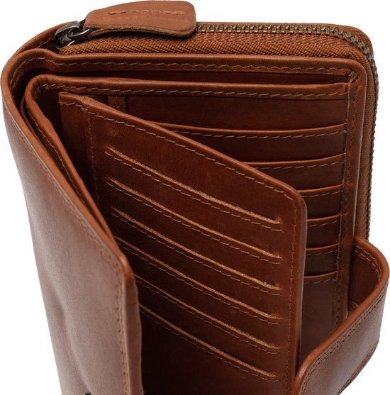 The Chesterfield Brand Porte-monnaie Charlotte Wallet Cognac Brun