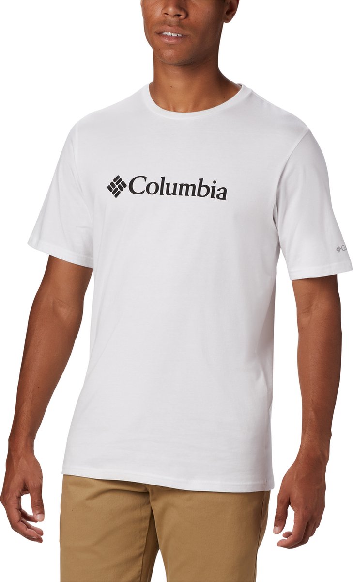 Columbia CSC Basic Logo™ Short Sleeve T-shirt korte mouwen- Heren Wit