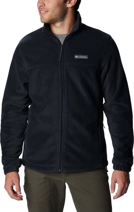 Foto: Columbia steens mountain full zip 2 0 fleece jas heren fleece vest met volledige ritssluiting maat l zwart