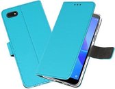 Bestcases Pasjeshouder Telefoonhoesje Huawei Y5 Lite (2018) - Blauw