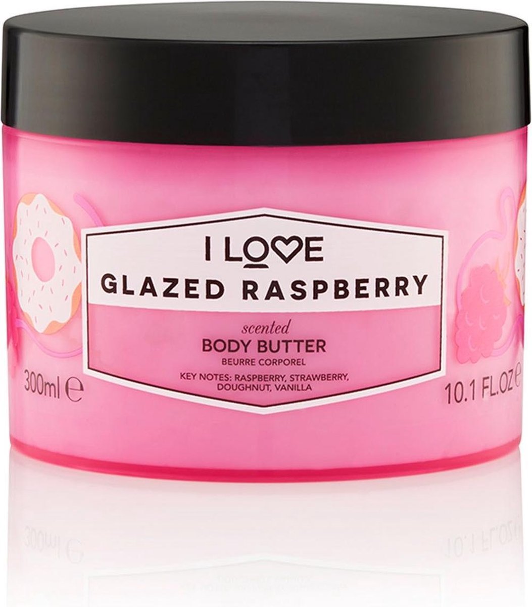 I love - Glazed Raspberry Body Butter - Tělové máslo (L)