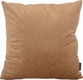 Velvet Chic Brown Kussenhoes | Velvet/Polyester | 45 x 45 cm |