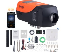 VEVOR Air Diesel Luchtverwarmer 12V 2KW Air Heater Air Diesel Diesel Standkachel Air Heater 0.12-0.26L /hr Dieselkachel met LCD-Display Standkachel