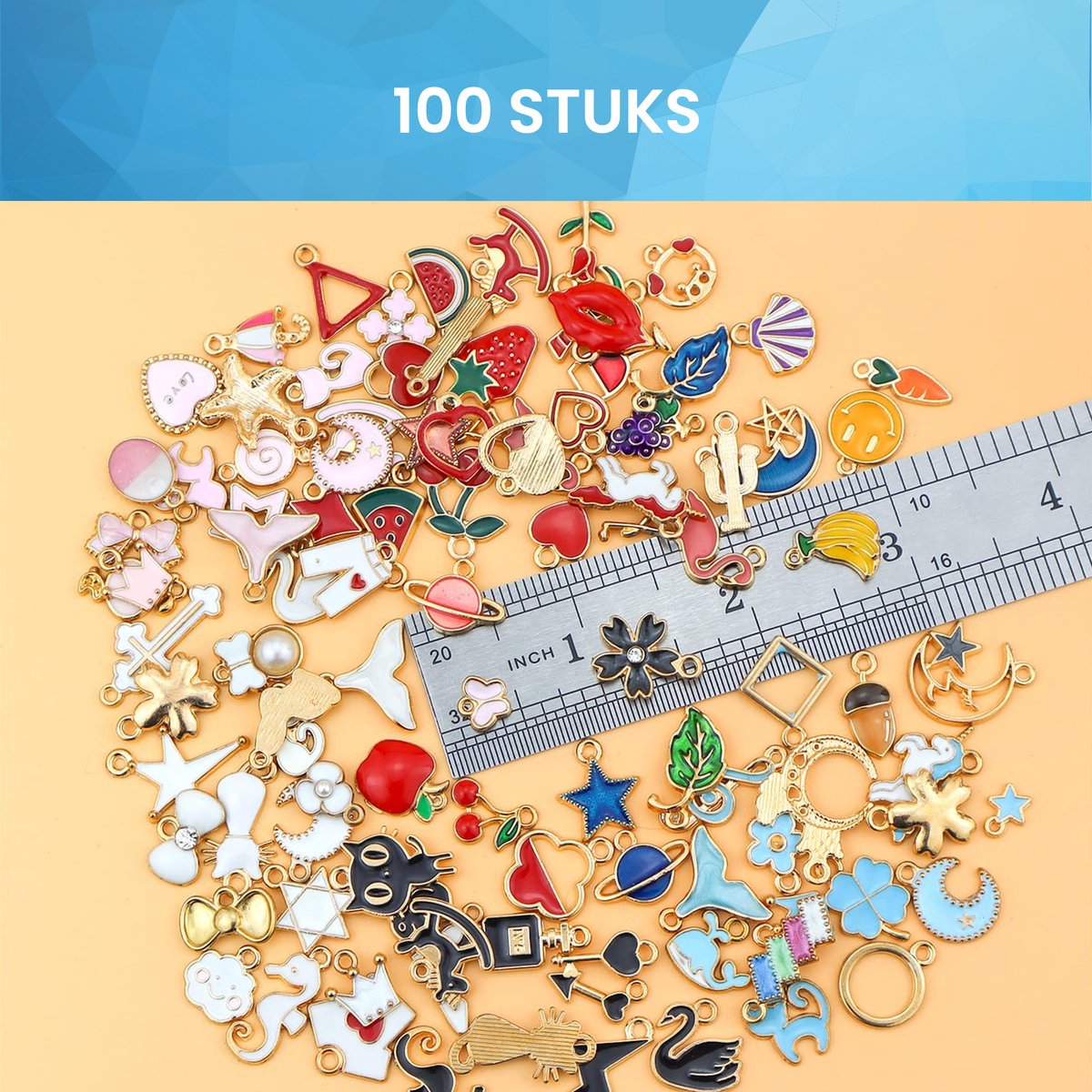 PH PandaHall 40 stuks drinkbedels 10 stijlen zoete emaille bedels bier PH PandaHall 40 stuks drinkbedels 10 stijlen zoete emaille bedels bier