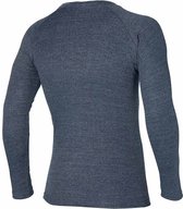 Heatkeeper - Thermoshirt heren - Antraciet melange - XL - 1-Stuk - Thermo shirt heren lange mouw