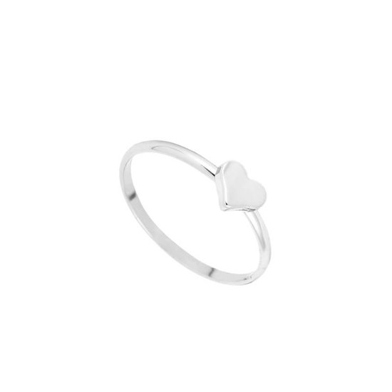 Lovely Bague de l'amitié BFF Mini Coeur Argent bol