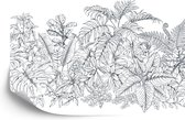 Fotobehang Bladeren Voor De Woonkamer - Vliesbehang - 360 x 240 cm