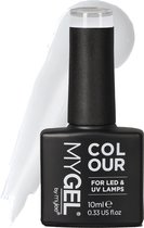 Mylee Gel Nagellak 10ml [Ghosting] UV/LED Gellak Nail Art Manicure Pedicure, Professioneel & Thuisgebruik [Sheer Nudes Range] - Langdurig en gemakkelijk aan te brengen