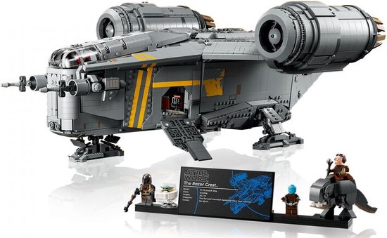 LEGO Star Wars De Razor Crest, UCS Mandalorian Starship Bouwset voor Volwassenen- 75331 - LEGO