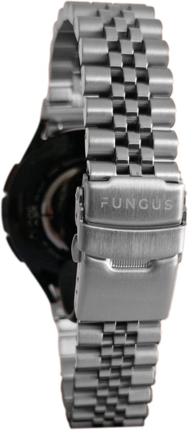 Fungus - Bracelet de montre intelligente - Convient pour Samsung Galaxy Watch 6, Watch 5 (Pro), Watch 4 - Métal - Argent