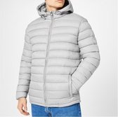 SoulCal Micro Bubble Jacket - In between jacket - Heren - Light grey - maat L