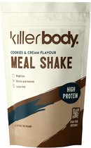 Killerbody Maaltijdshake - Cookies and Cream - 1000 gr - Draagt bij aan Gewichtsverlies - Eiwitrijke Drinkmaaltijd