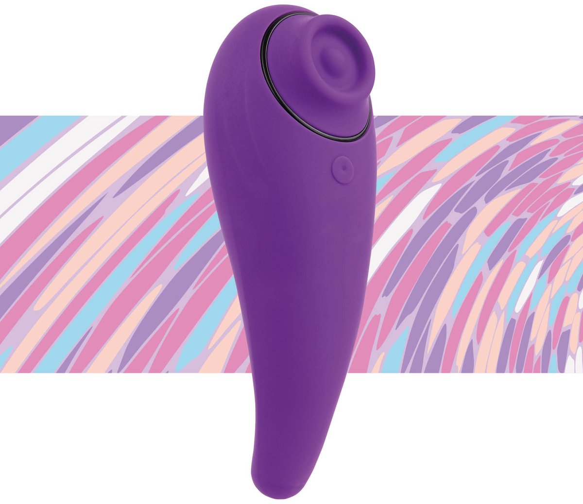 Goedkoopste FeelzToys - FemmeGasm Tapp 2 - Luchtdruk Vibrator - Tapping Toy - Waterproof - Oplaadbaar - Siliconen - Vibrator - Vibrators voor Vrouwen - Sex Toys voor Vrouwen - Vibrators - Clitoris Stimulator - Paars