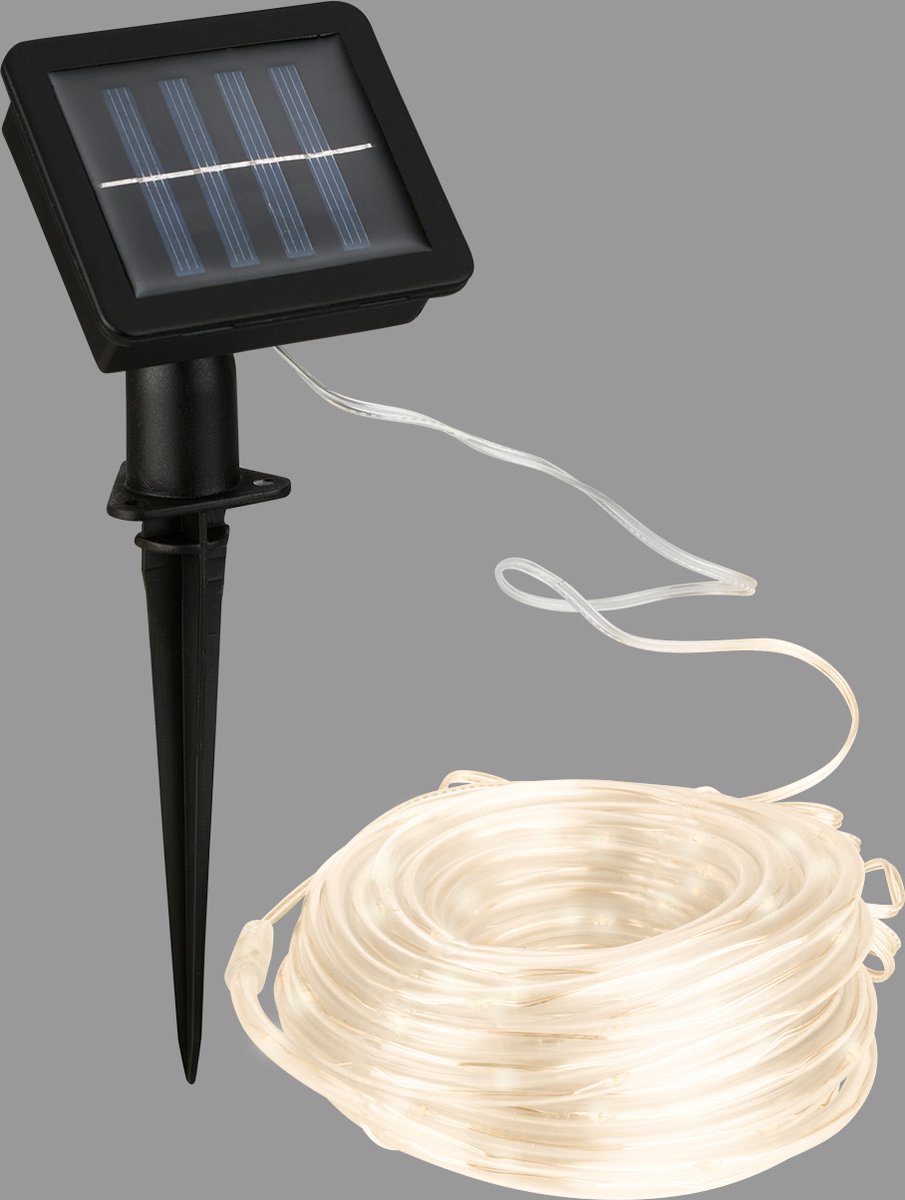 BRILONER - Solar LED-lint, 100x LED, IP44, buiten, 10m