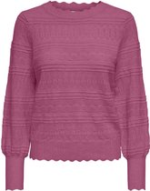 Only KOGMAYSE LIFE L/ S STRUCTURE O-NECK Filles pull fille-taille 158/164