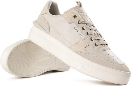 Cruyff Endorsed Tennis Lage sneakers - Leren Sneaker - Heren - Beige - Maat 46