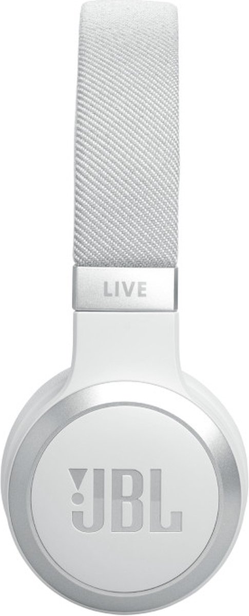 JBL Live 670NC - Draadloze on-ear koptelefoon met noise cancelling - Wit