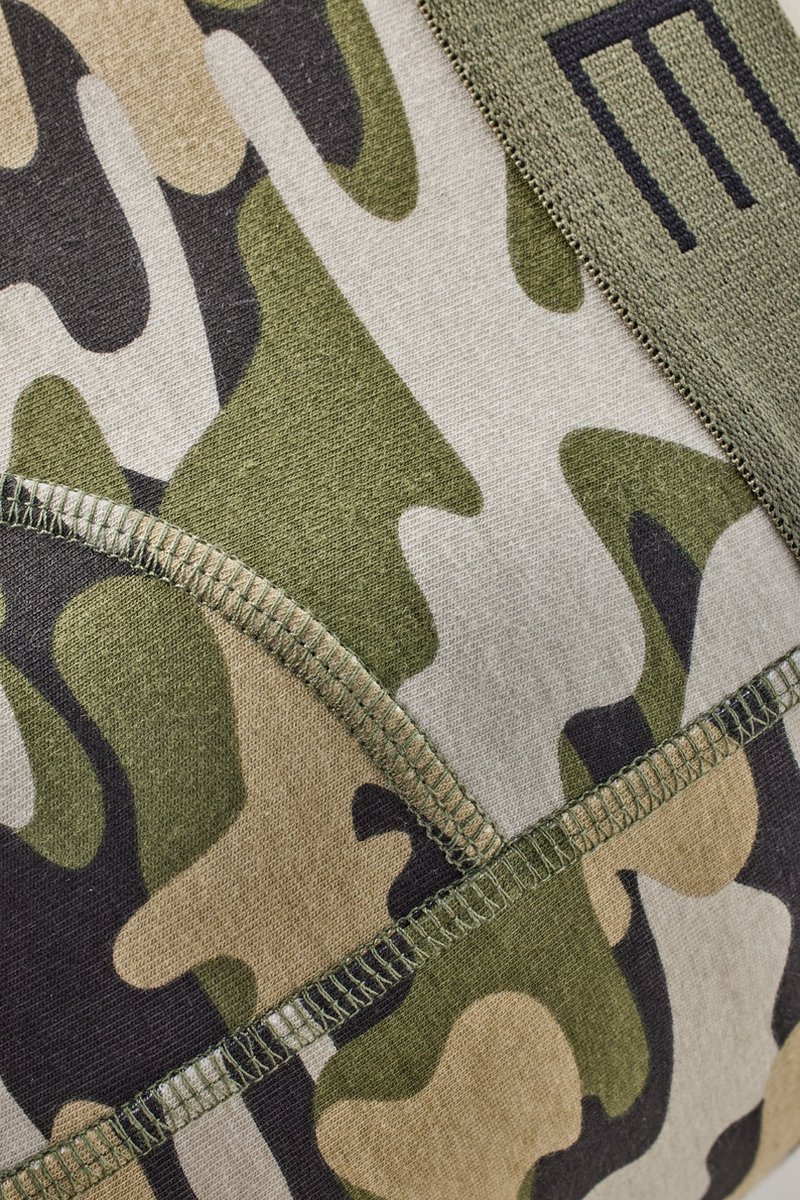 Vinnie-G Boxershorts 2-pack Black/Army Green Combo - Maat XL - Heren Onderbroeken Zwart/Legerprint- Geen irritante Labels - Katoen heren ondergoed