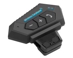 Casque casque moto Techvavo® - Bluetooth - Interphone - Communication - Haut-parleur - Appel mains libres - Facile à utiliser