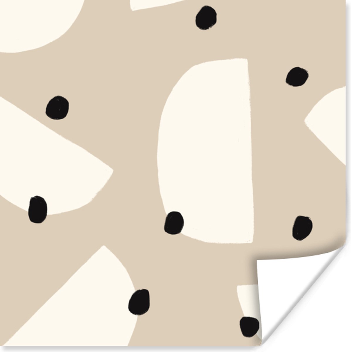 Poster Pastel - Abstract - Design - 50x50 cm
