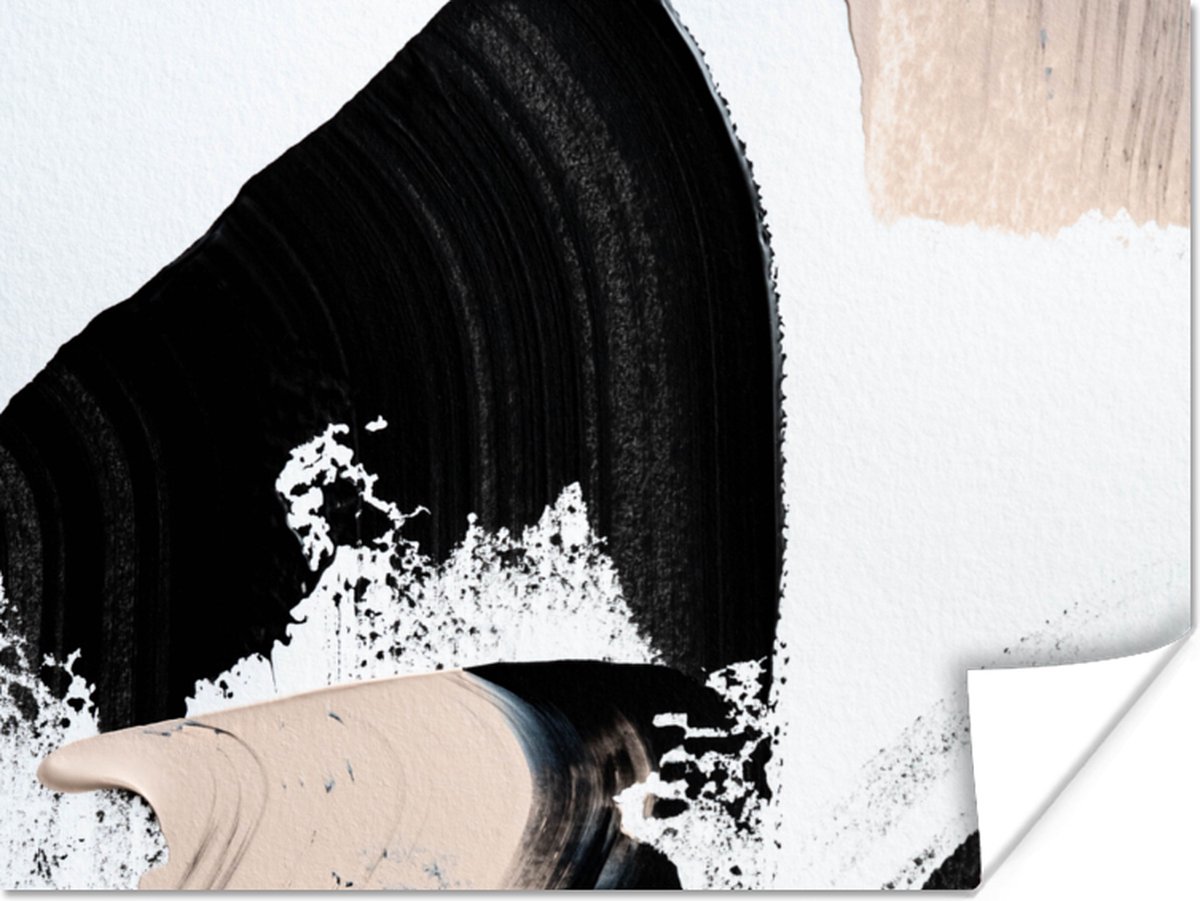 Poster Verf - Abstract - Design - 40x30 cm