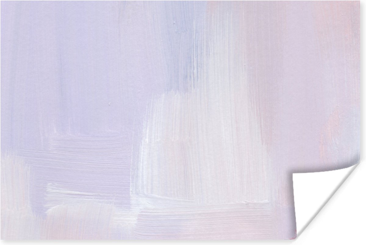 Poster Pastel - Verf - Design - 60x40 cm