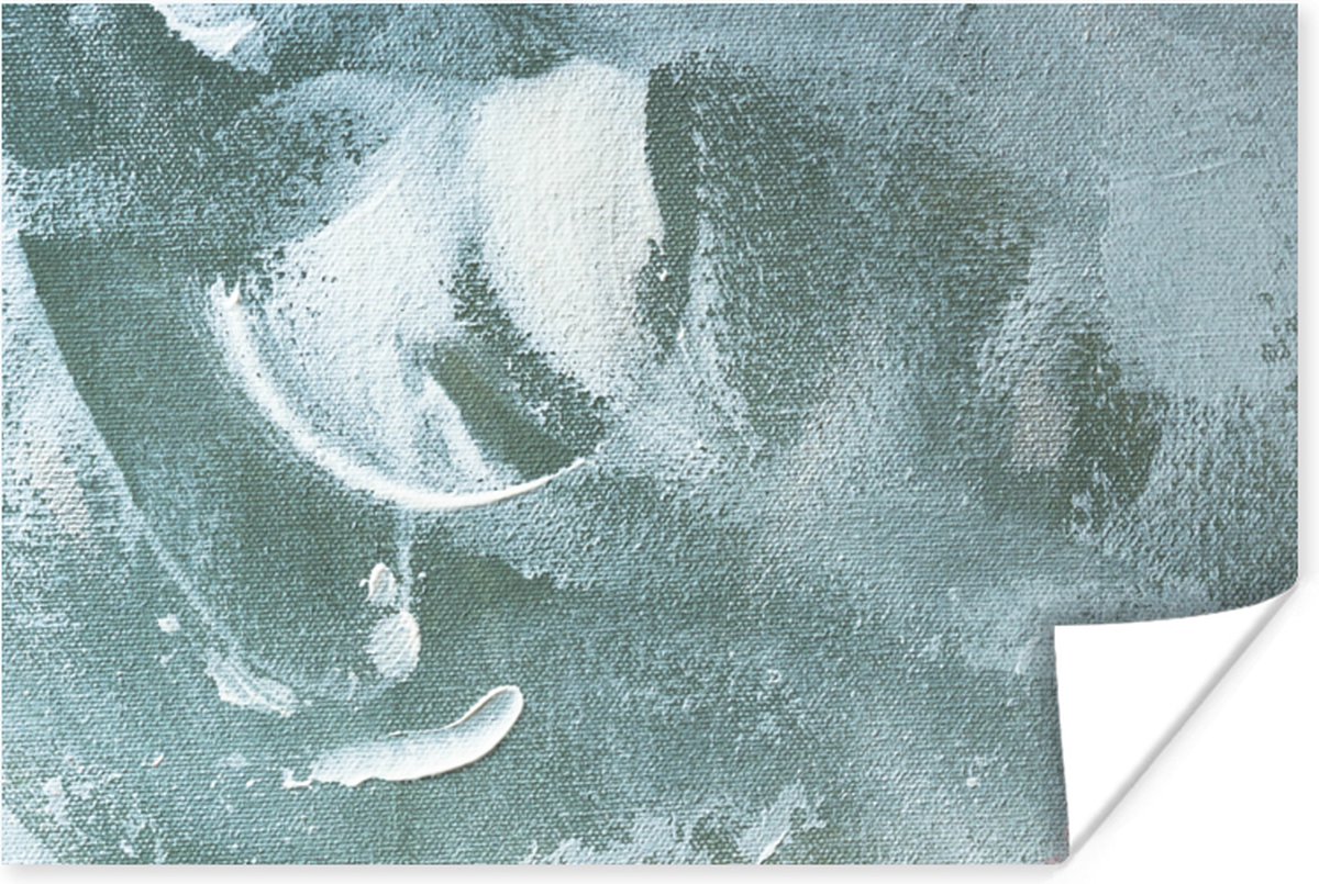 Poster Acrylverf - Abstract - Design - 120x80 cm