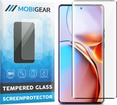 Mobigear Screenprotector geschikt voor Motorola Edge 40 Pro Glazen | Mobigear Screenprotector - Case Friendly - Zwart