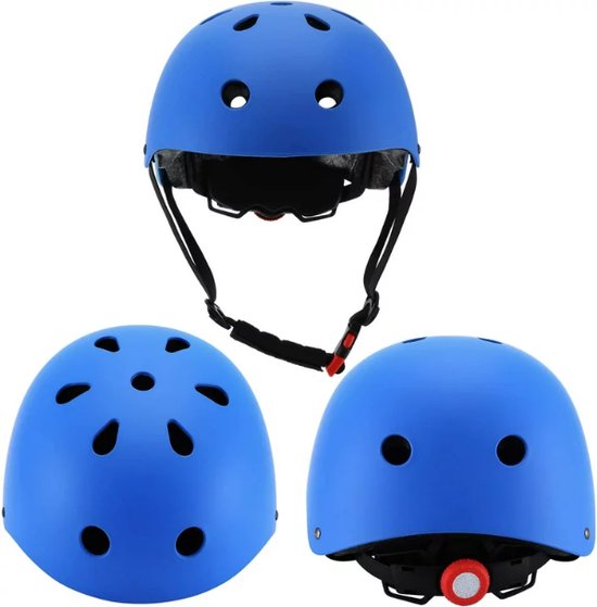 Kinderhelm Blauw - Fietshelm - Helm voor Kinderen – Skate Helm Kinderen – SkateHelm – Skate Helm Kind – Helmet – Helmen – Fietshelm Kinderen, Sporthelm – Kinderen
