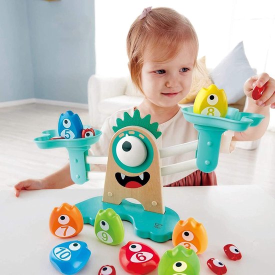 Hape Monster Weegschaal Leren Rekenen - Educatief Speelgoed van Hape — afbeelding 4