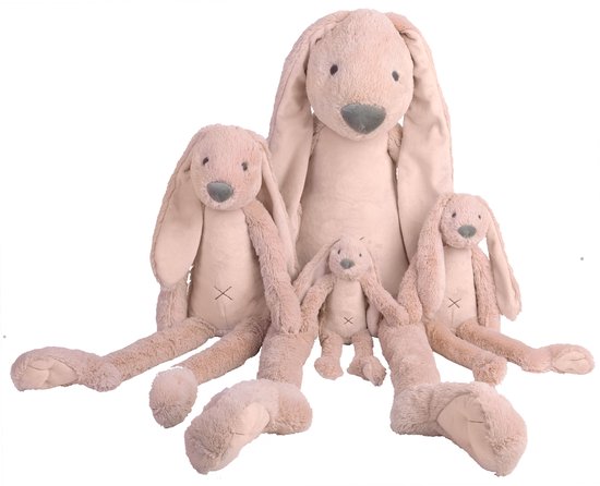 Happy Horse Konijn Richie Muziekknuffel - Oudroze - Baby cadeau van Happy Horse — afbeelding 5