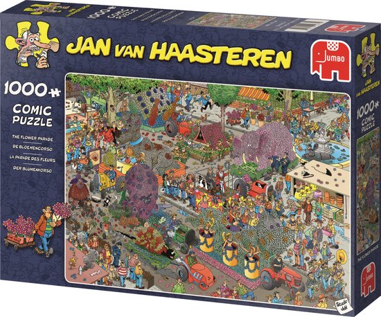 Jan van Haasteren De Bloemencorso puzzel - 1000 stukjes - Jan van Haasteren
