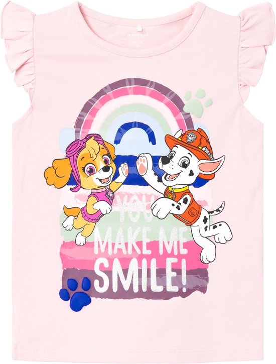 NAME IT NMFASANA PAWPATROL SS TOP CPLG T-shirt Filles - Taille 86