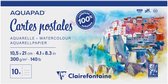 Clairefontaine Postkaarten 10.5 x 21 cm 300 grams 10 vellen