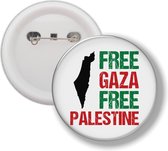 Button Met Speld - Free Gaza Free Palestine