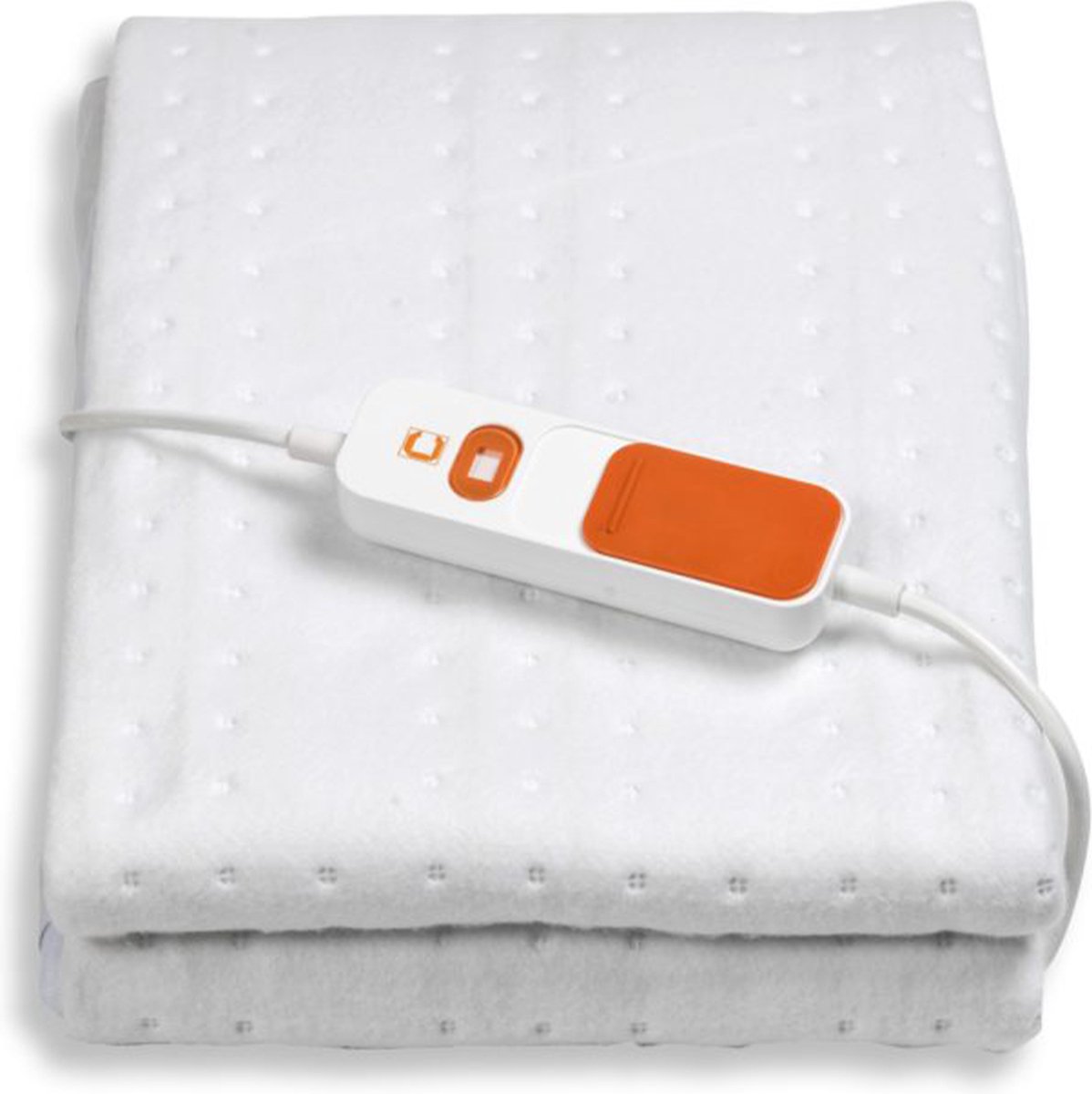 Bol.com Cresta Care KTS110 Warmtedeken 1 persoons met 180 minuten timer en machine wasbaar cosy fleece 150x80 cm aanbieding