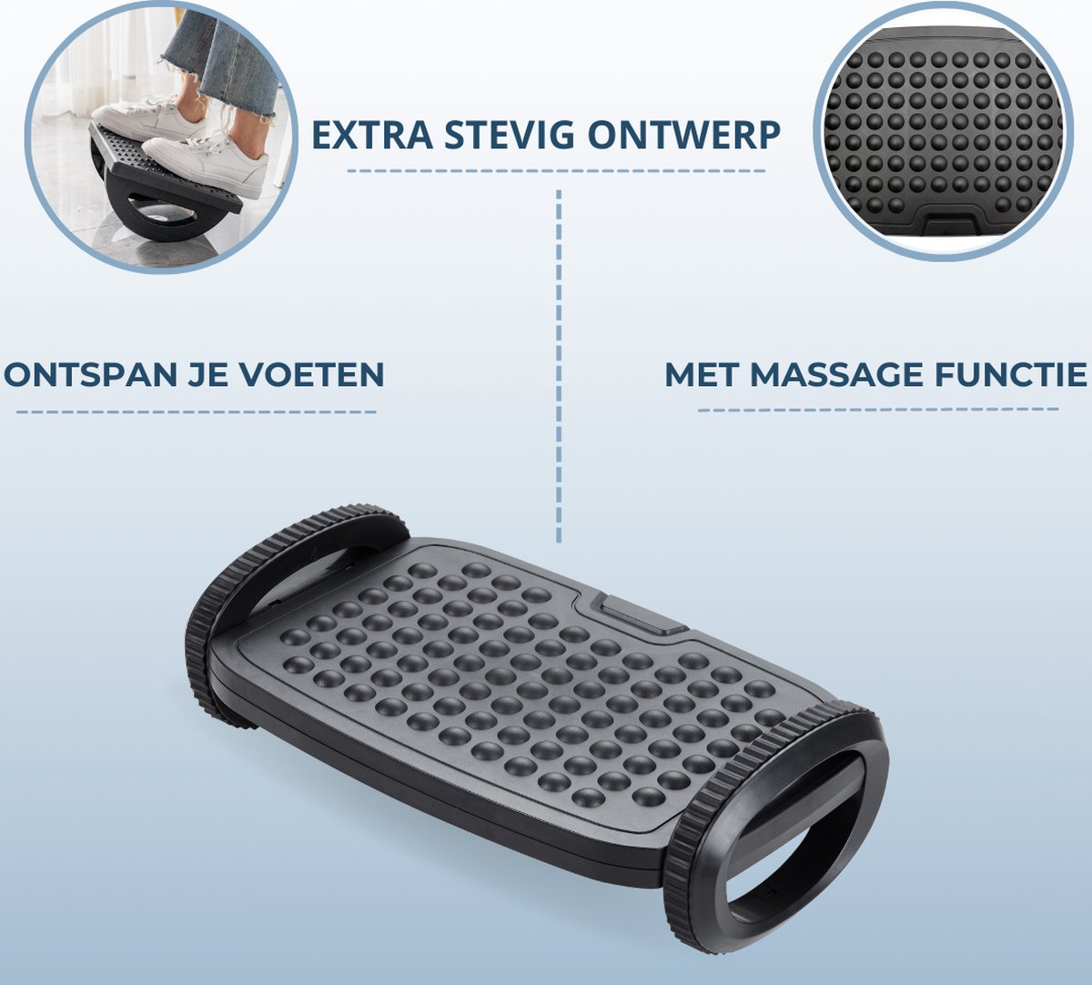 OLYDON Electric Heated Floor Mats Under Desk Heated Foot