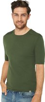 DANISH ENDURANCE Thermo T-Shirt voor Heren - van Merino Wol - Groen - XL