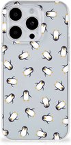 TPU bumper geschikt voor Geschikt voor iPhone 15 Pro Max Pinguïn