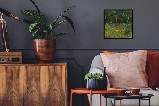 Affiche avec cadre Asnières - Vincent van Gogh - 40x40 cm