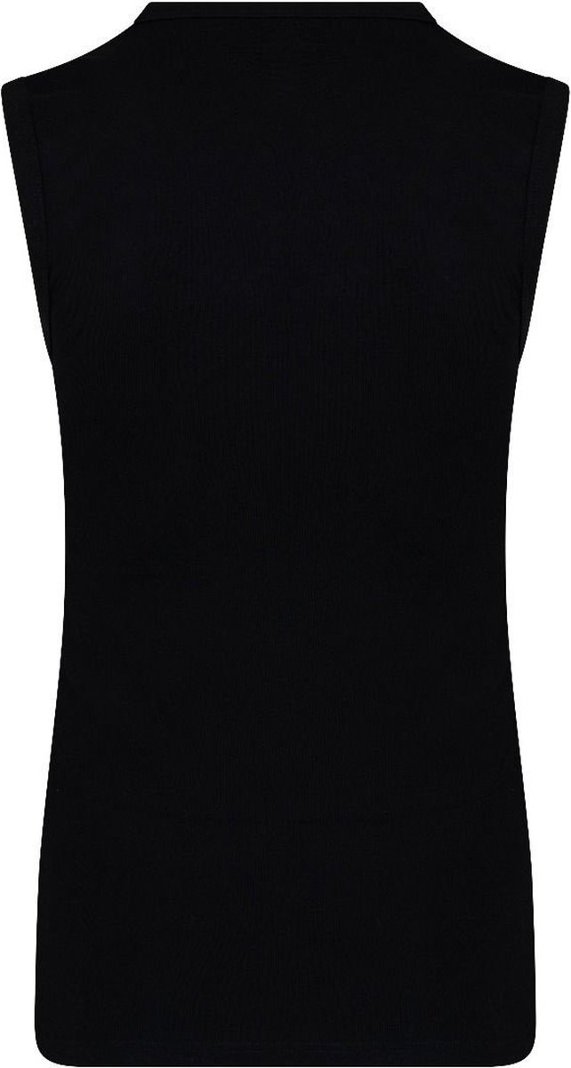 Beeren Heren mouwloos Shirt V hals Zwart maat XL bol