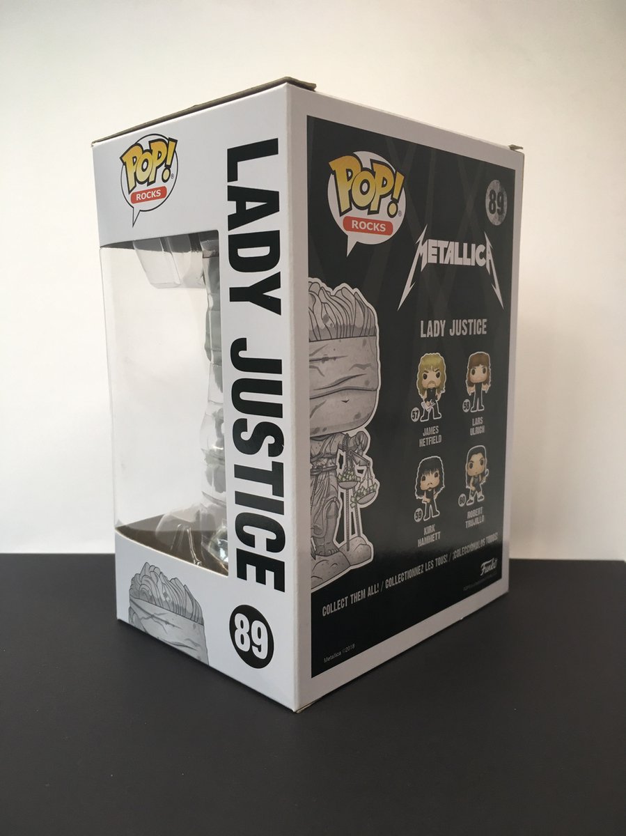 FUNKO Pop! Rocks: Metallica - Lady Justice - 89 | bol
